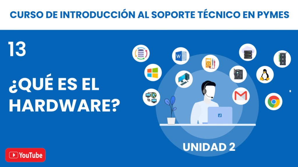 que es el hardware curso de introducción al soporte técnico en pymes