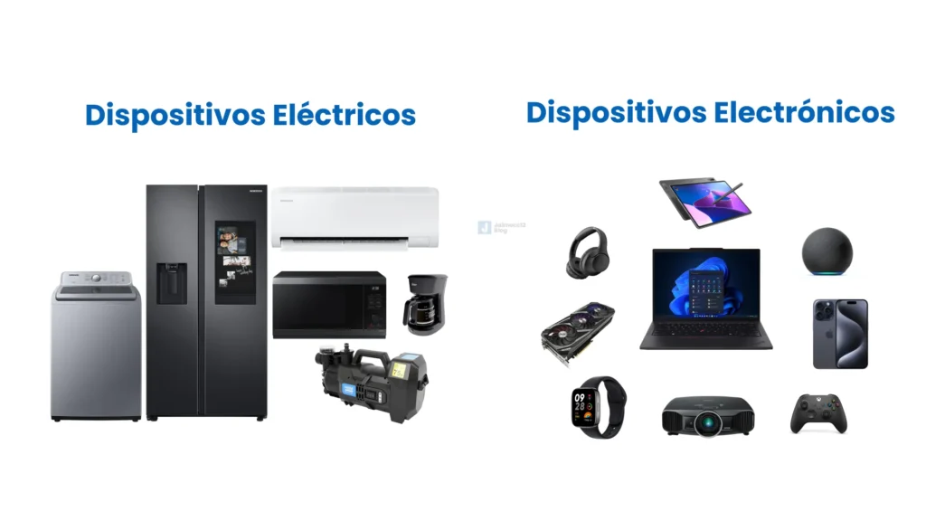 Dispositivos electricos y electronicos
Dispositivos electricos vs electronicos